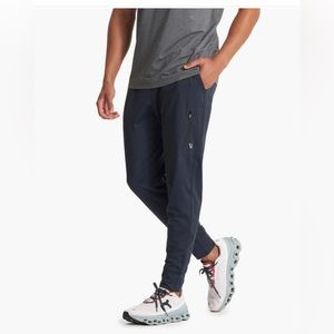 Vuori Men’s Sunday performance jogger pants ink Heather blue size M NEW